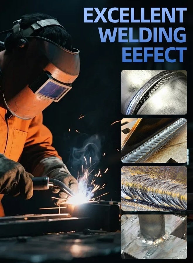 ALongDeng Welder 250A MIG-250 MINI 3-in-1 Gasless MIG/MMA/LIFT TIG IGBT Inverter Welding Machine with LED Display Overcurrent & Overheat Protection Compatible with 0.8 - 1.0mm Flux-Cored Wire Ideal Welding Tool with Plasma Cutter - Like Performance - Image 4